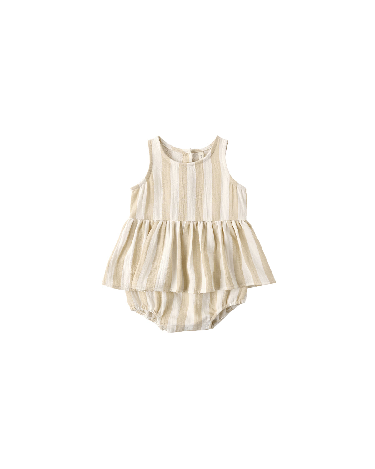 Quincy Mae Skirted Tank Romper - Summer Stripe - BUTTERSCOTCH