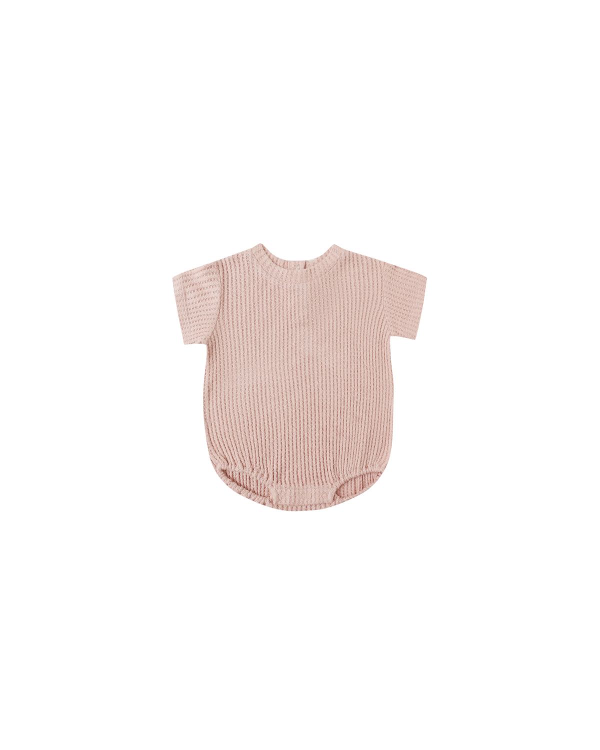 Quincy Mae RELAXED BUBBLE ROMPER || ROSE