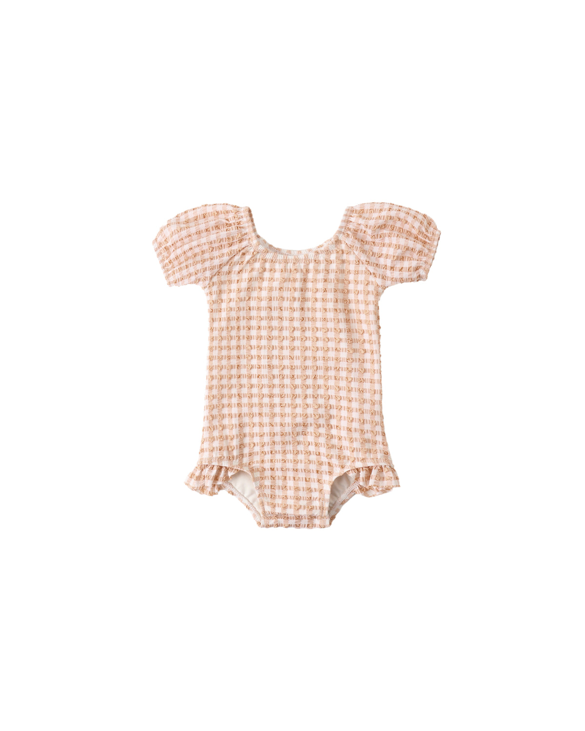 Quincy Mae Catalina One-Piece - Melon Check