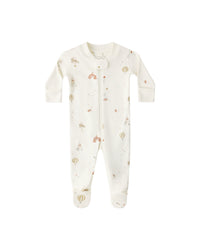 Quincy Mae Zip Long Sleeve Sleeper Footie - Carnival