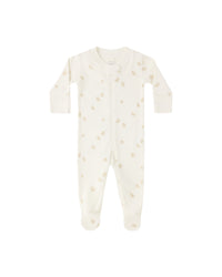 Quincy Mae Zip Long Sleeve Sleeper Footie - Chicks