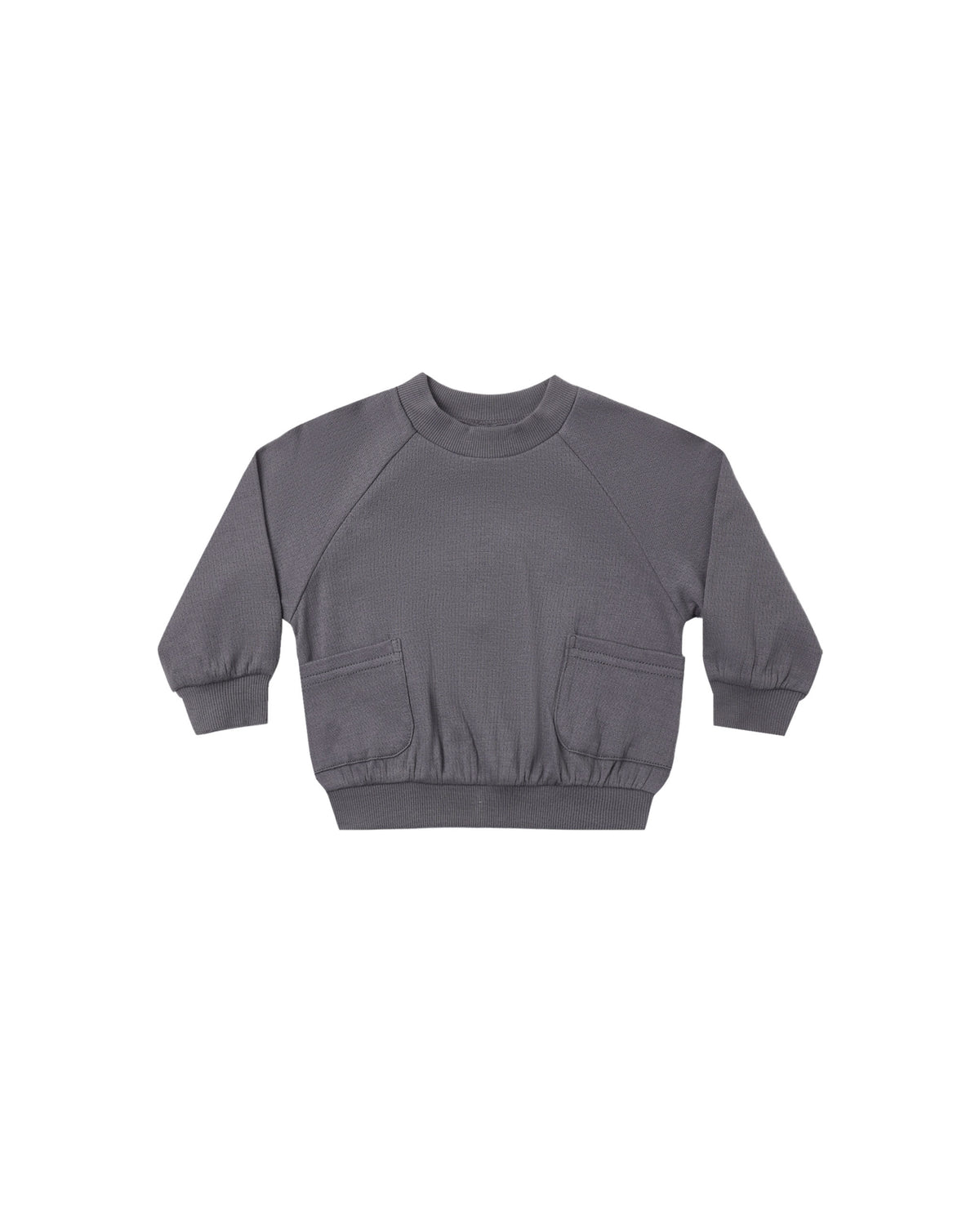 Quincy Mae POCKET SWEATSHIRT MIDNIGHT