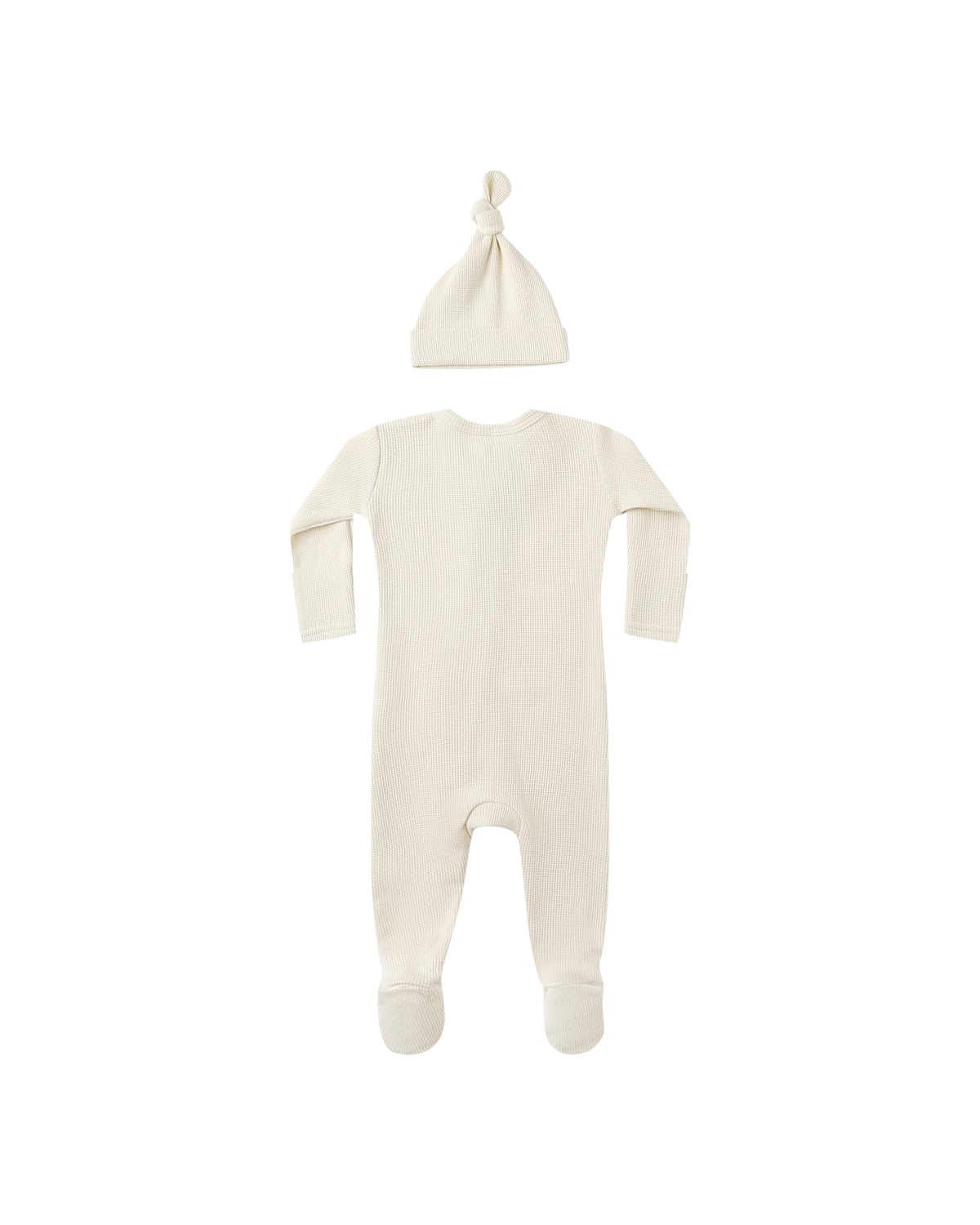 Quincy Mae Waffle Sleep Suit Natural