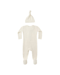 Quincy Mae Waffle Sleep Suit Natural