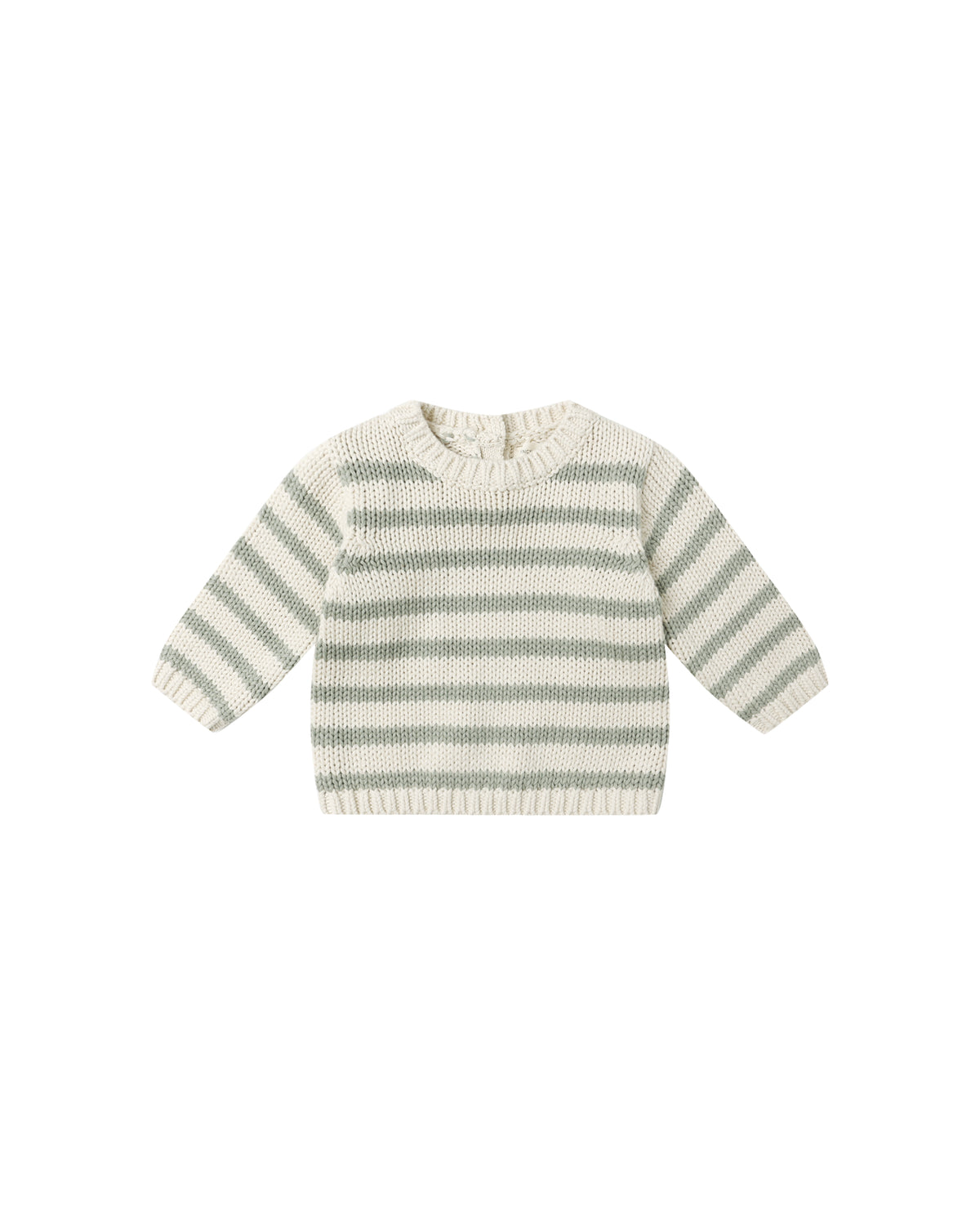 Quincy Mae REX SWEATER || FERN STRIPE