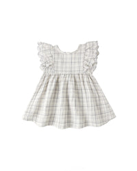 Quincy Mae Alina Dress - Blue Plaid