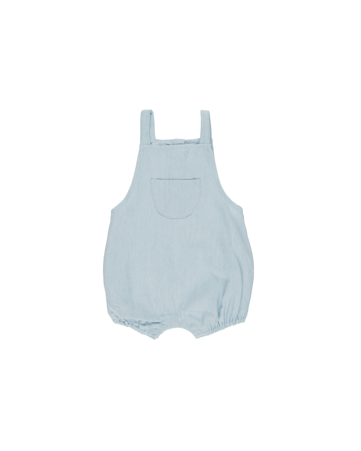 Quincy Mae Thomas Romper Chambray