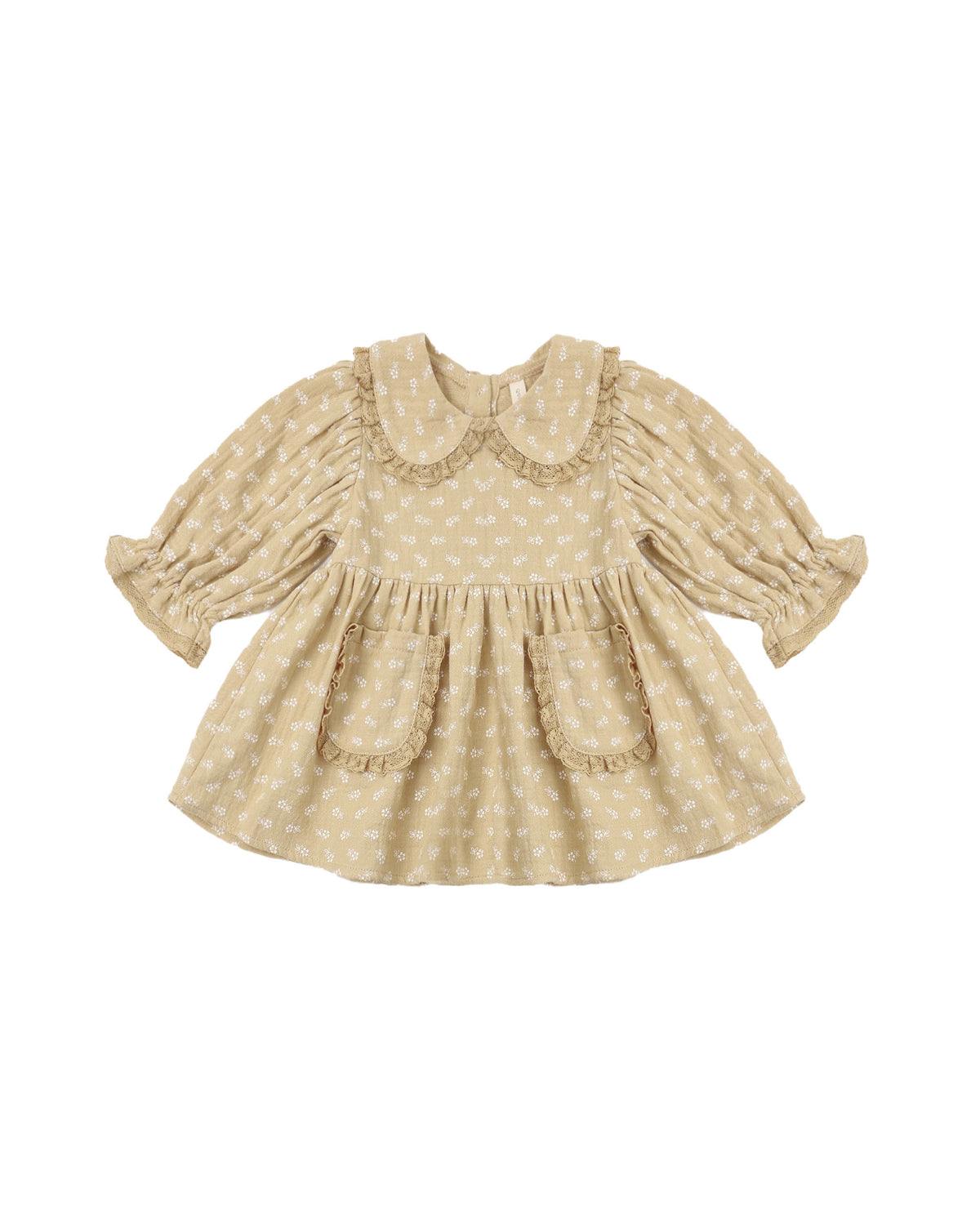 Quincy Mae MARISOL DRESS BUTTERSCOTCH FLORAL