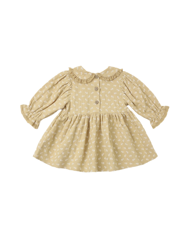 Quincy Mae MARISOL DRESS BUTTERSCOTCH FLORAL