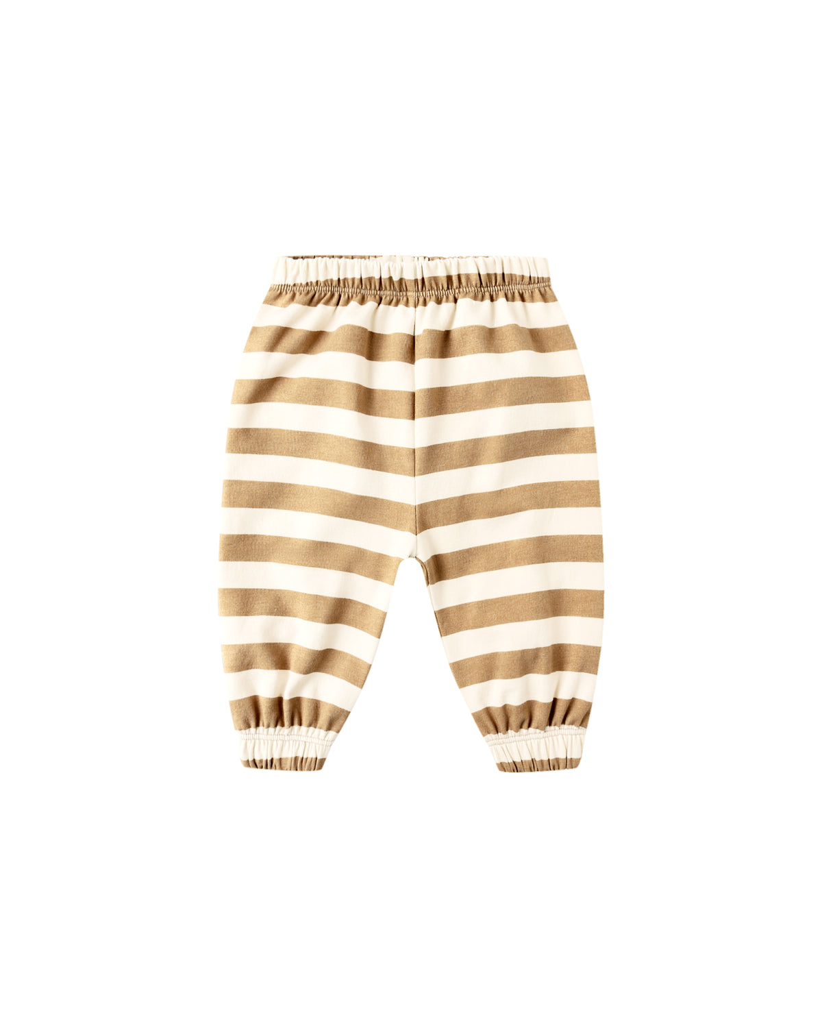 Quincy Mae Oversized Sweat Pants Gold Stripe