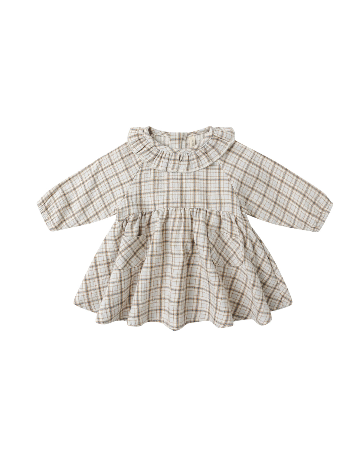 Quincy Mae Simone Dress Blue Plaid