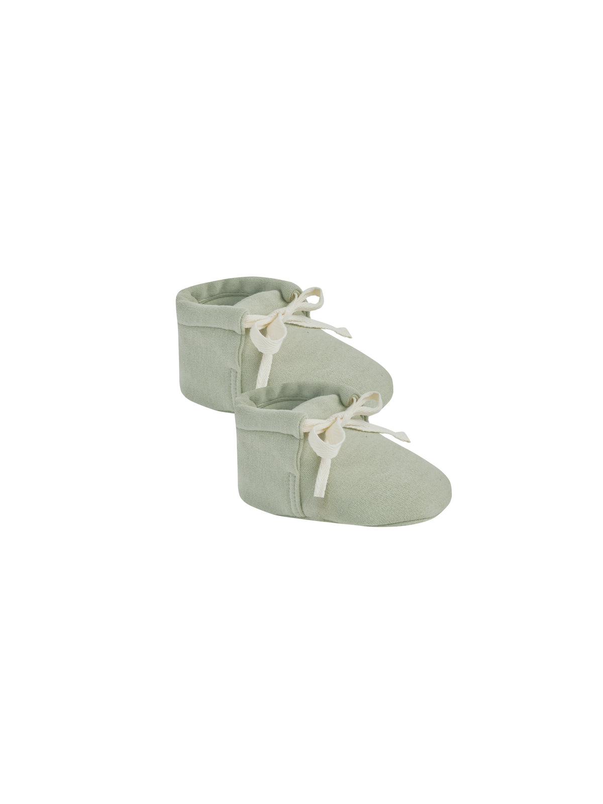Quincy Mae Baby Booties Sage