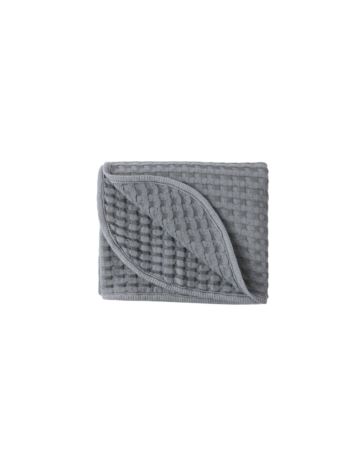 Quincy Mae Waffle Baby Blanket - Ocean