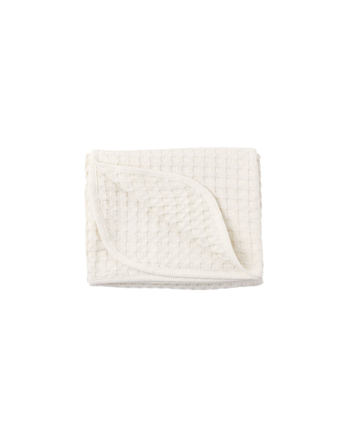 Quincy Mae WAFFLE BABY BLANKET NATURAL