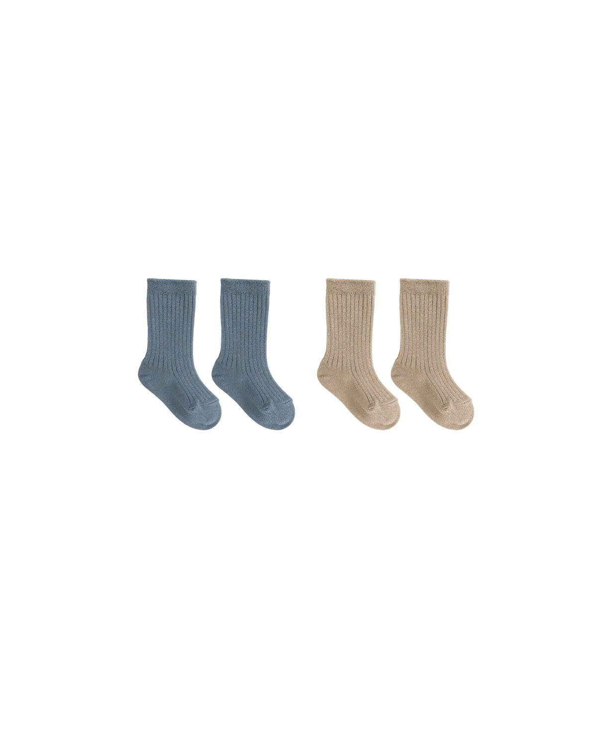 Quincy Mae Sock Set Gold / Ocean