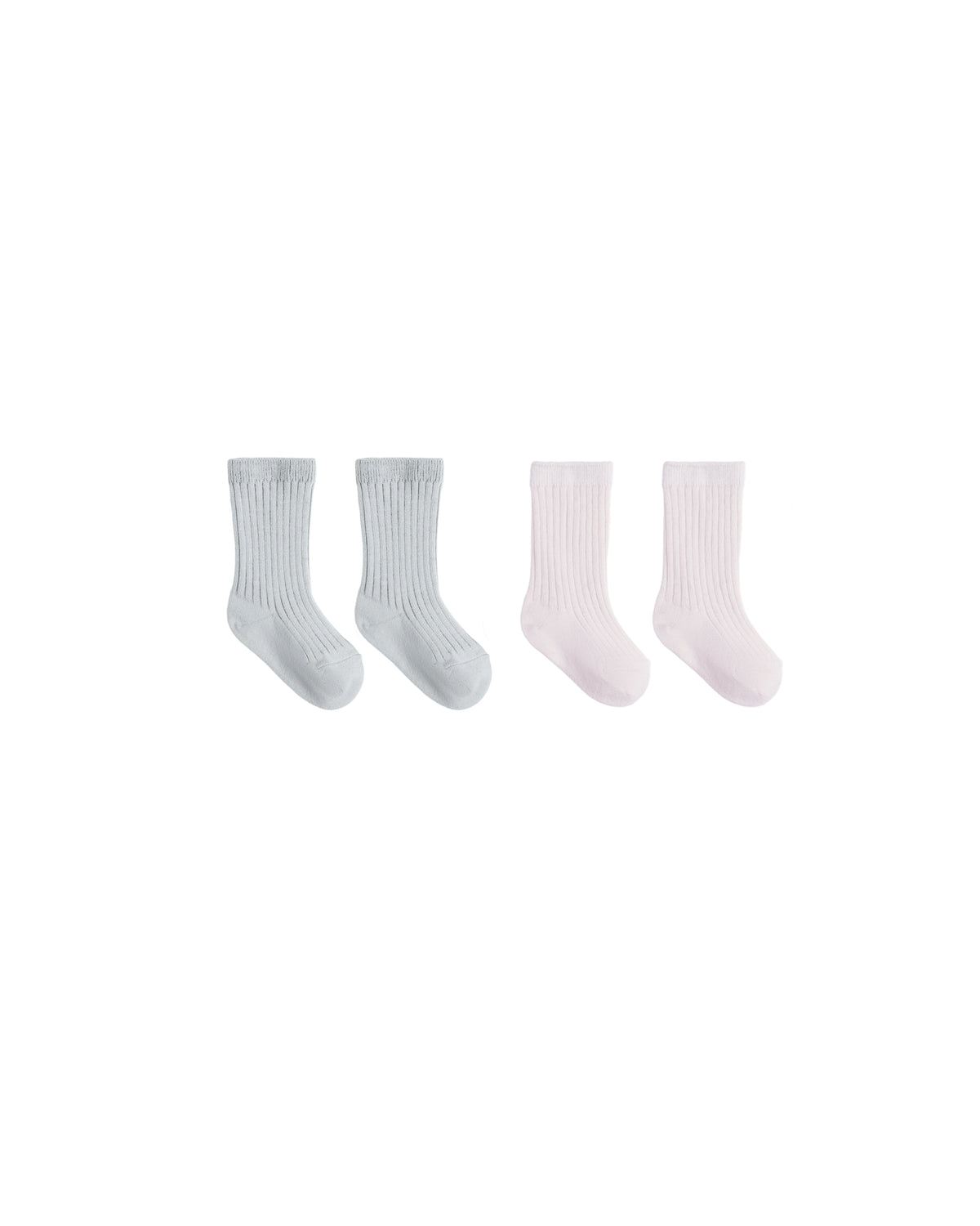 Quincy Mae Sock Set Lilac / Ice Blue
