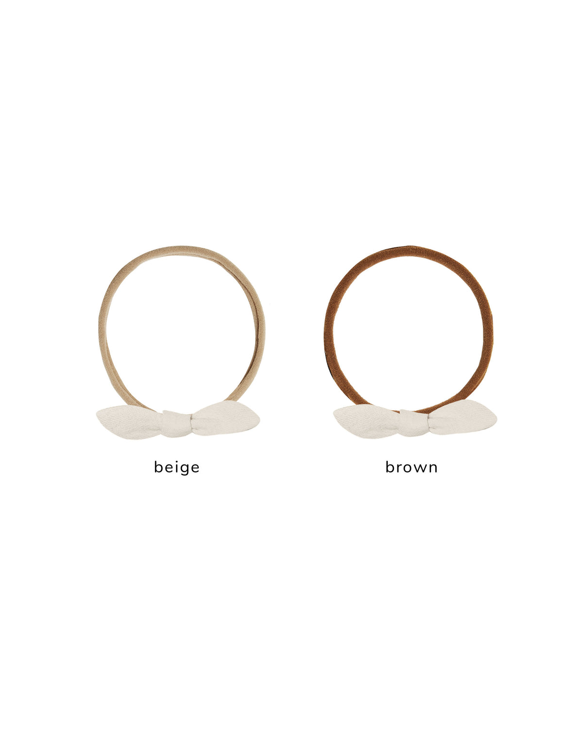 Quincy Mae LITTLE KNOT HEADBAND NATURAL
