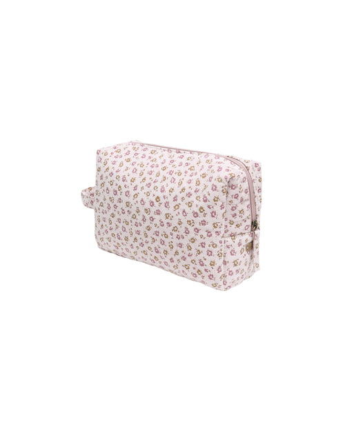 Quincy Mae Diaper Bag and Changing Mat Set Wildflower Lilac