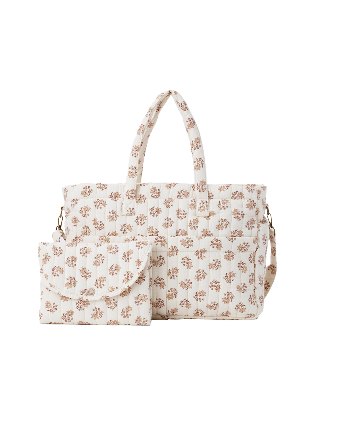 Quincy Mae DIAPER BAG + CHANGING PAD SET || DAY LILY
