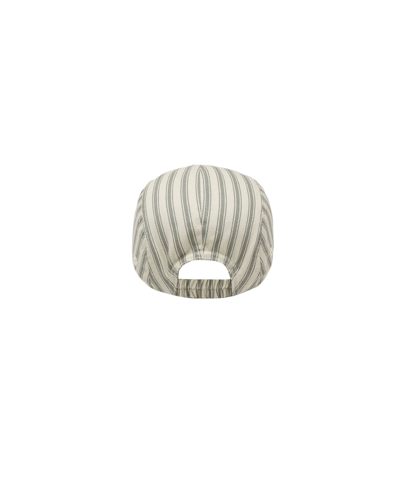 Quincy Mae BABY CAP LAUREL PINSTRIPE