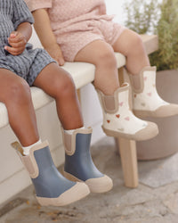 Quincy Mae Rain Boots - Confetti Hearts