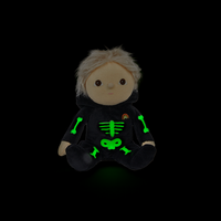 Olli Ella Dinky Dinkum Doll - Scully Skeleton - Black