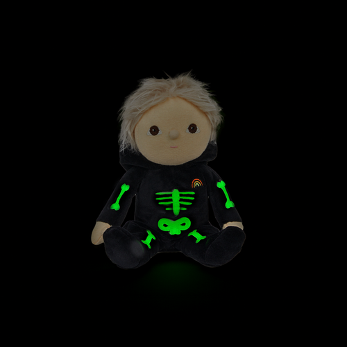 Olli Ella Dinky Dinkum Doll - Scully Skeleton - Black