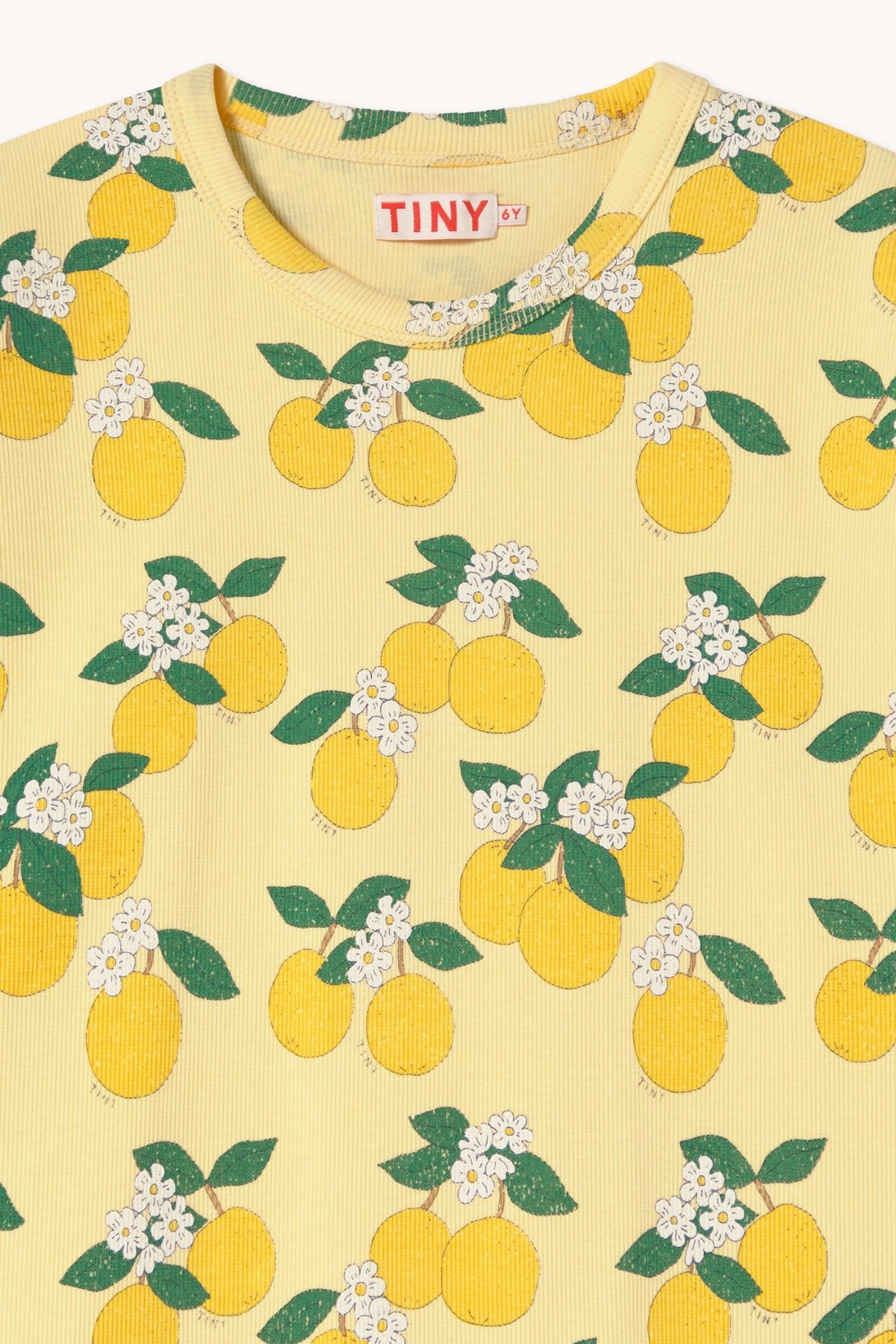 Tiny Cottons Oranges Rib Tee