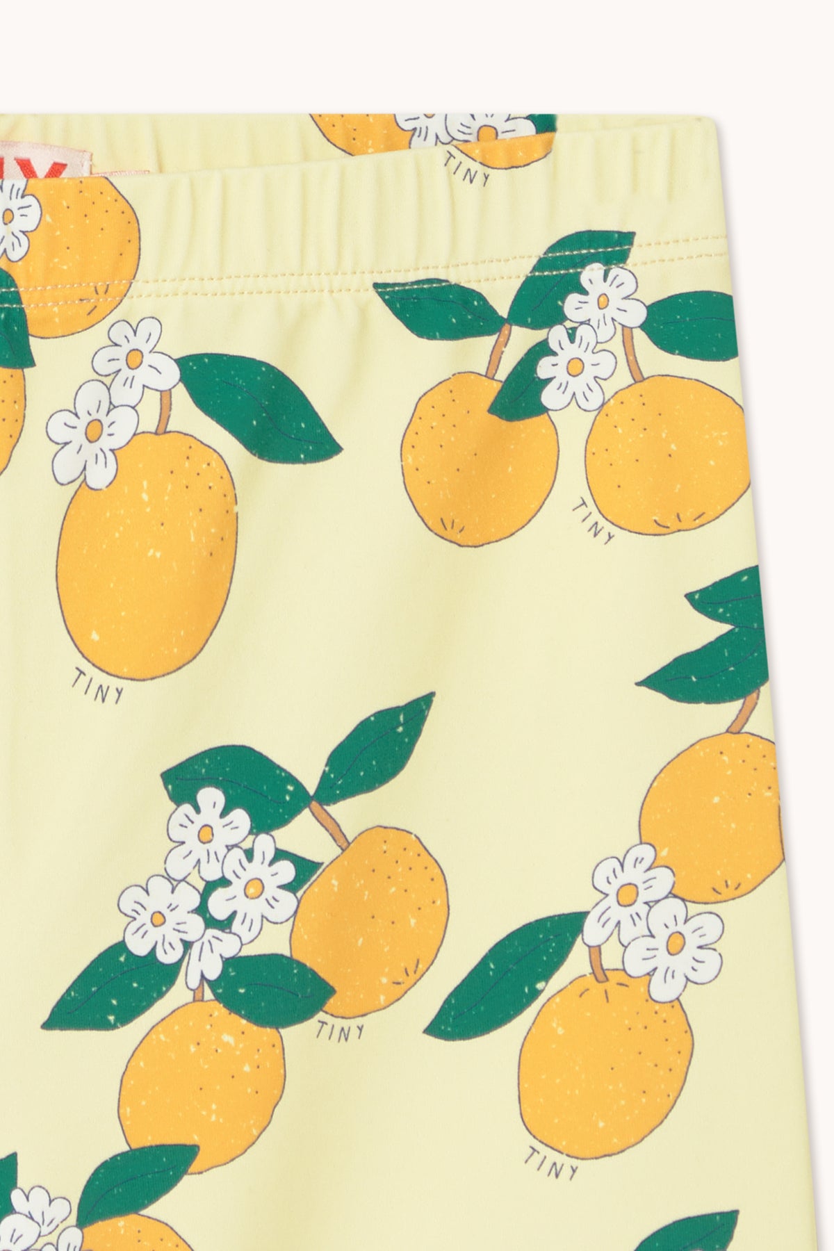 Tiny Cottons Oranges Biker Leggings