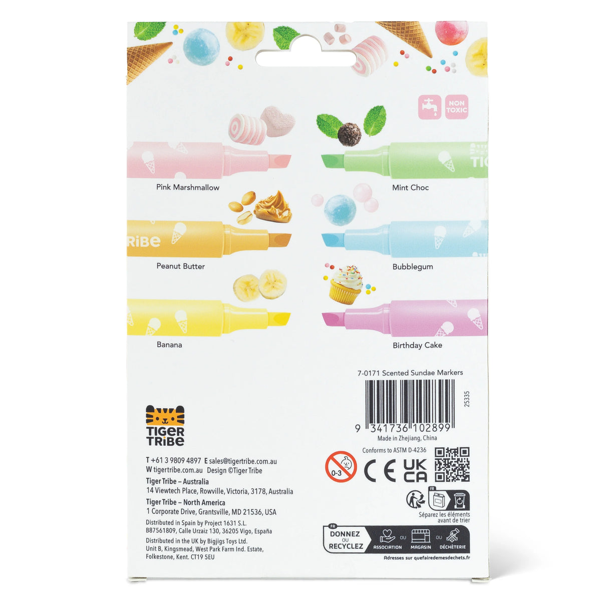 Tiger Tribe Scented Sundae Markers