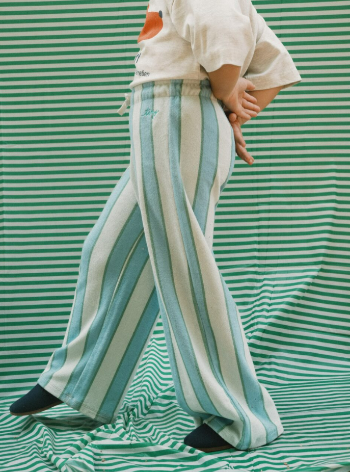 Tiny Cottons Retro Stripe Towel Pant