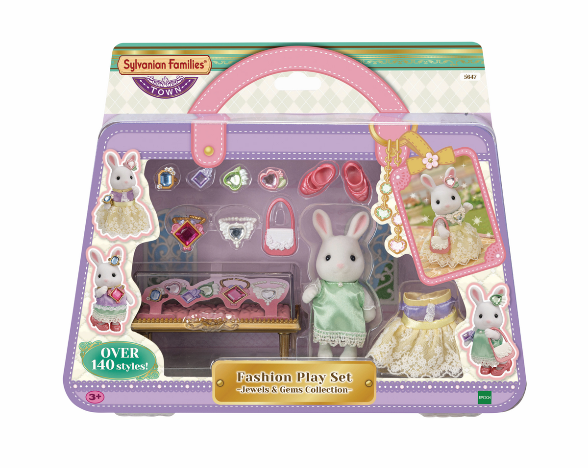 Sylvanian Families - Fashion Play Set -Jewels & Gems