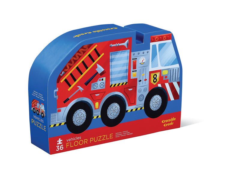 Tiger Tribe Classic Floor Puzzle 36 pc - Vehicles