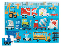 Tiger Tribe Classic Floor Puzzle 36 pc - Vehicles