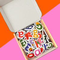 Smarty Pals Alphabet Magnet Set | Magnetic Letters For Kids Early Literacy