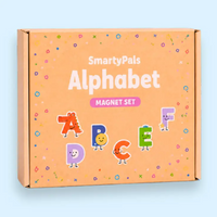 Smarty Pals Alphabet Magnet Set | Magnetic Letters For Kids Early Literacy