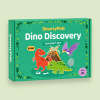 Smarty Pals Dino Discovery Magnet Set | Dinosaur Magnets For Kids Imaginative Play