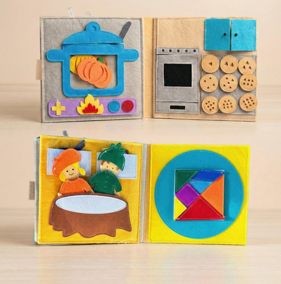 Smarty Pals Sweet Home Felt Busy Book