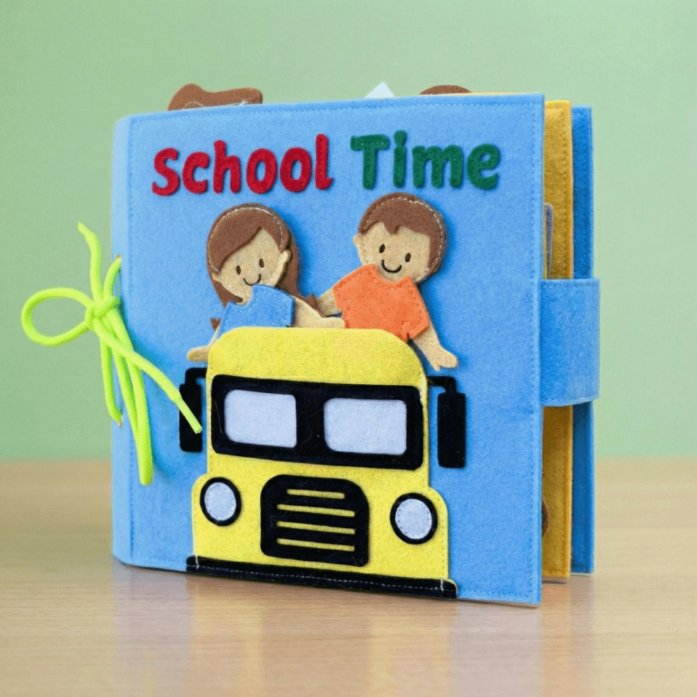 Smarty Pals School Time Felt Busy Book