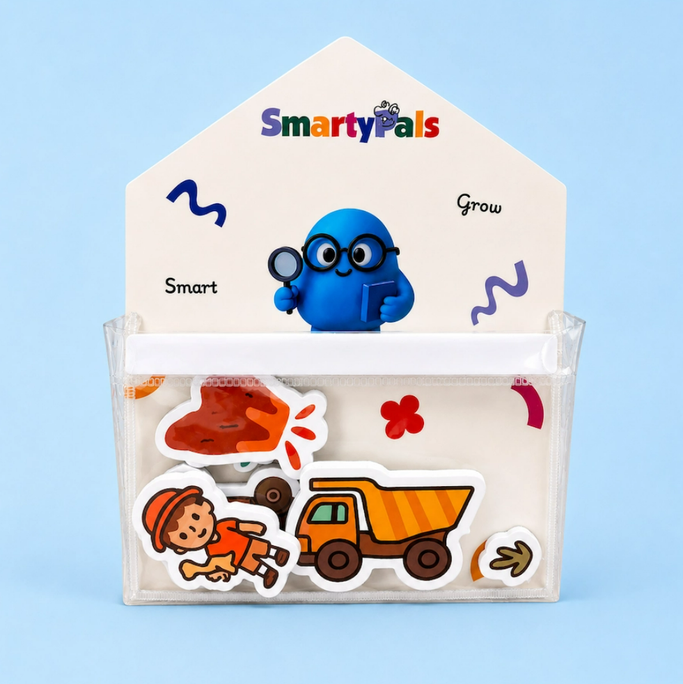 Smarty Pals Magnetic Pen Holder | Magnetic Playwall Organiser