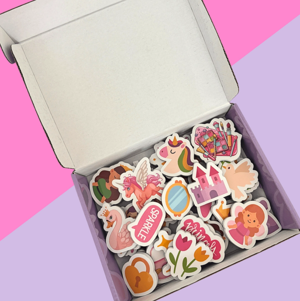 Smarty Pals Princess Magnet Set | Fairy Tale Magnetic Play Pieces For Kids