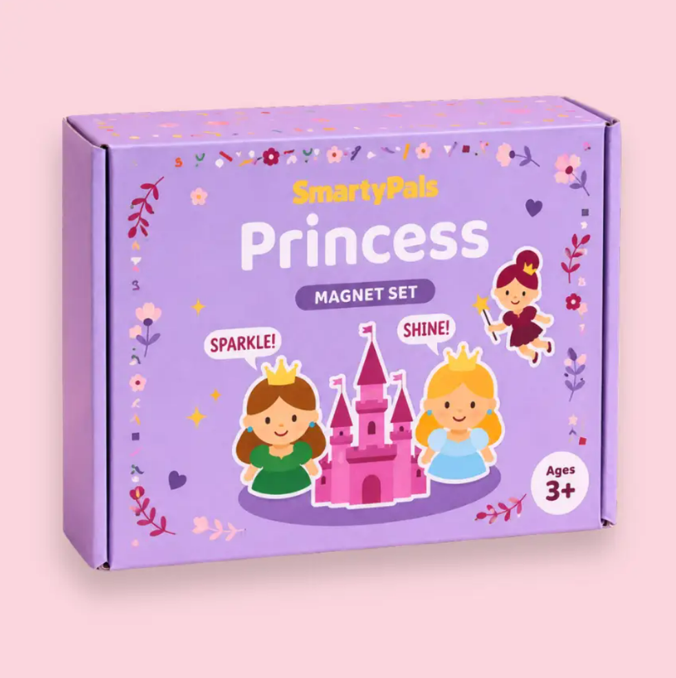 Smarty Pals Princess Magnet Set | Fairy Tale Magnetic Play Pieces For Kids