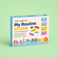 Smarty Pals Routine Magnet Set | Magnetic Routine Set For Kids