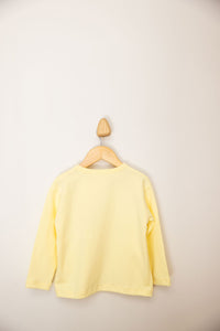Sunday Siblings Il Sole Long Sleeve T-Shirt Butter Yellow