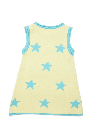 Sunday Siblings Stars Align Dress - Yellow + Blue