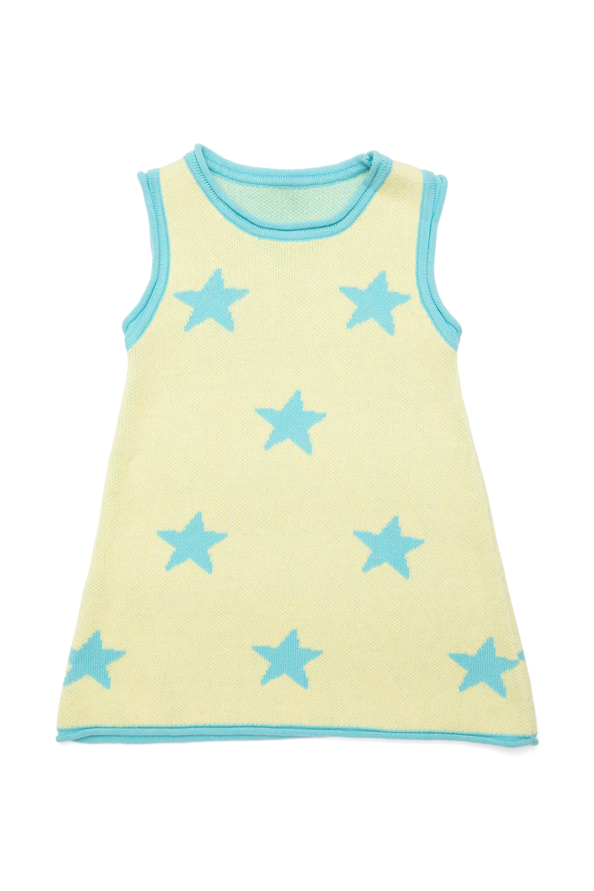 Sunday Siblings Stars Align Dress - Yellow + Blue