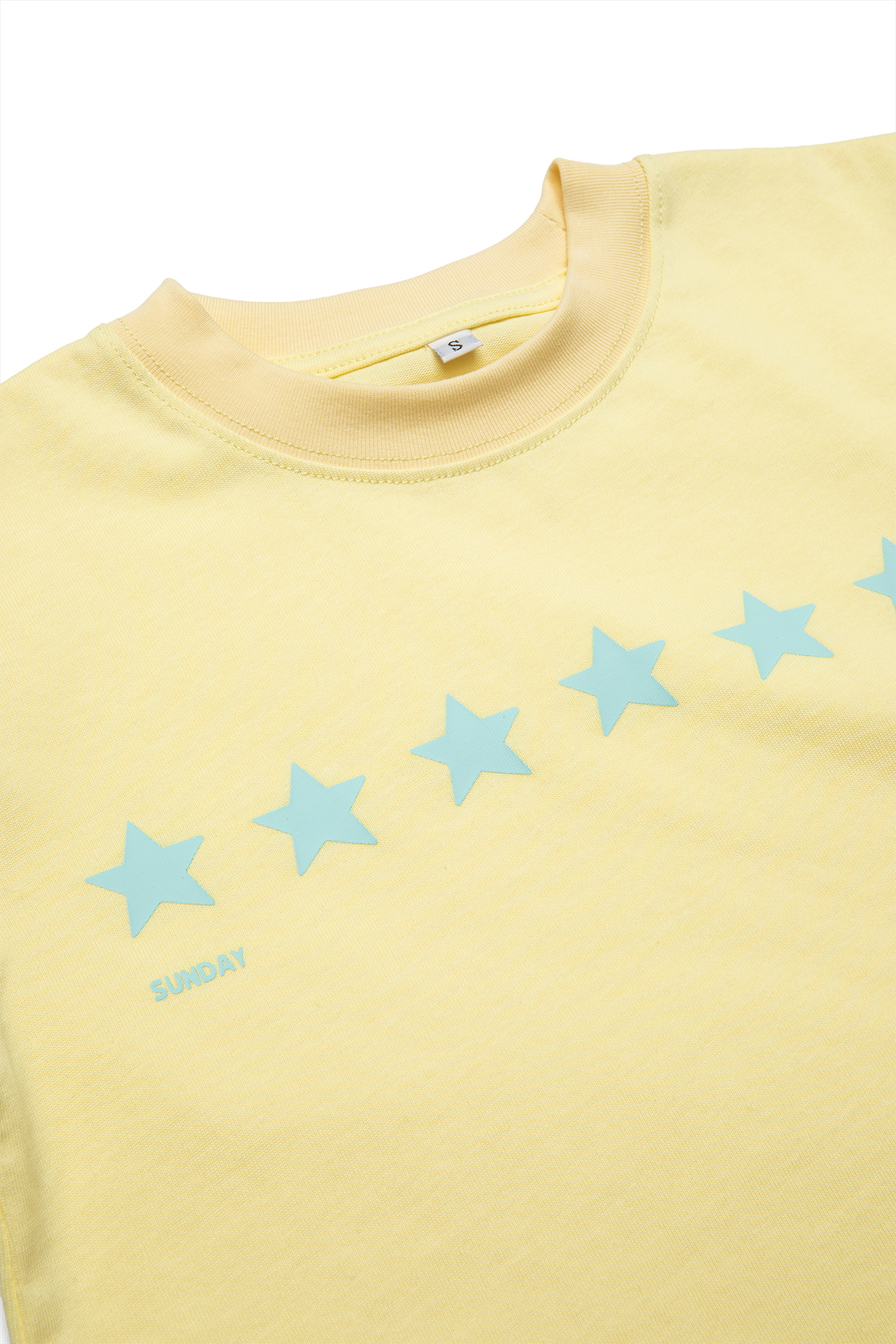 Sunday Siblings Stars Align Tee - Yellow + Blue