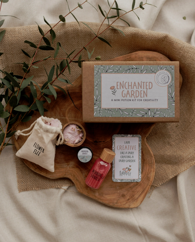 The Little Potion Company Mini Enchanted Garden Potion Kit (A Potion For Creativity)