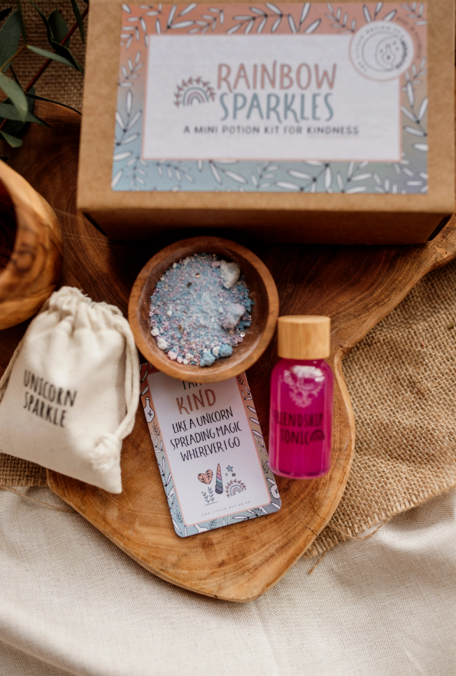 The Little Potion Company Mini Rainbow Sparkles Potion Kit (A Potion For Kindness)