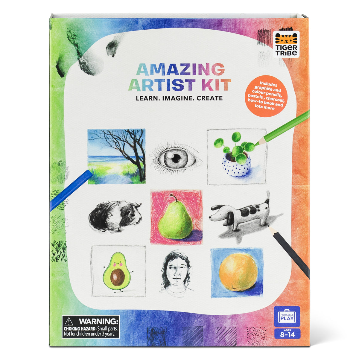 Tiger Tribe Amazing Artist Kit - Learn. Imagine. Create.